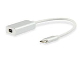 Equip 133457 Adaptateur USB Type C mâle vers Mini DisplayPort femelle, 15 cm