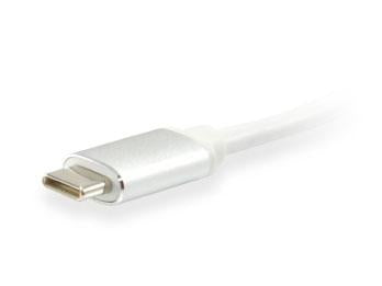 Equip 133458 Adaptateur USB Type C mâle vers DisplayPort femelle, 15 cm