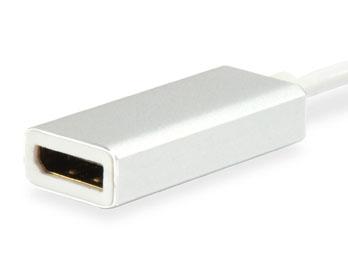 Equip 133458 Adaptateur USB Type C mâle vers DisplayPort femelle, 15 cm