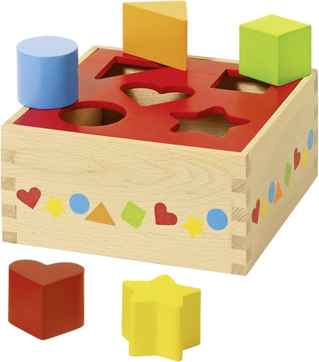 Socle boîte de tri en bois Goki