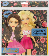 Grafix besties livre à gratter et à colorier 12 pages