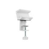 Equip 650806 support multiprise à pince, abs, acier, blanc