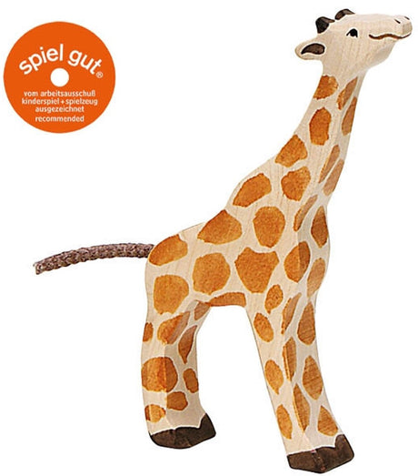 Holztiger girafe en bois petit