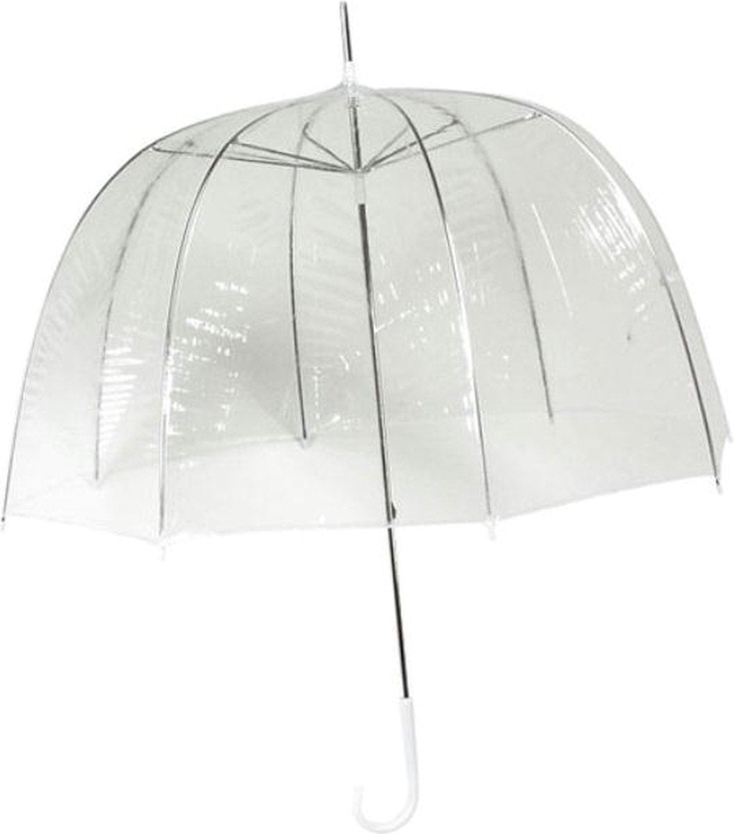 Parapluie dôme Impliva - diamètre 75cm - transparent