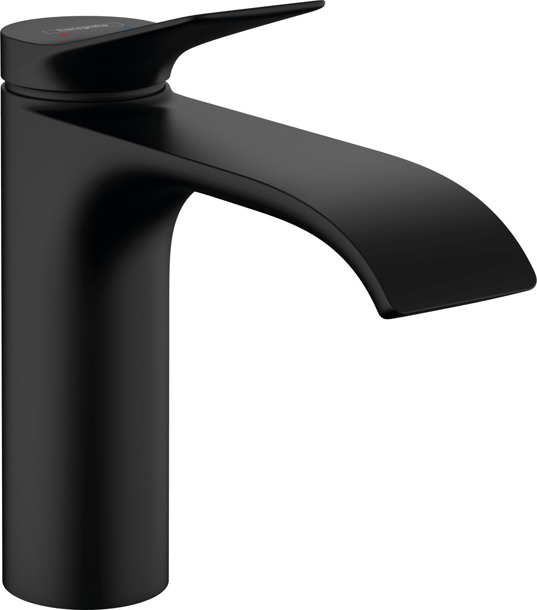 Hansgrohe Vivinis mitigeur de lavabo 110 avec vidage extractible noir mat