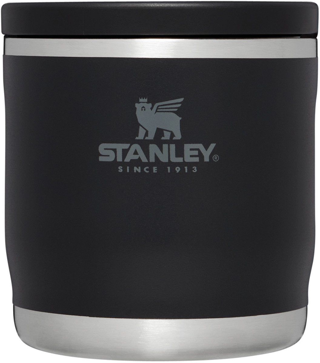 Boîte à lunch thermos Stanley Adventure to-go 350 ml - 4 heures chaud - 4 heures froid - récipient alimentaire étanche - remplissage et nettoyage faciles - sans BPA - noir