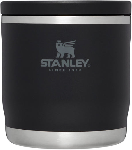 Boîte à lunch thermos Stanley Adventure to-go 350 ml - 4 heures chaud - 4 heures froid - récipient alimentaire étanche - remplissage et nettoyage faciles - sans BPA - noir