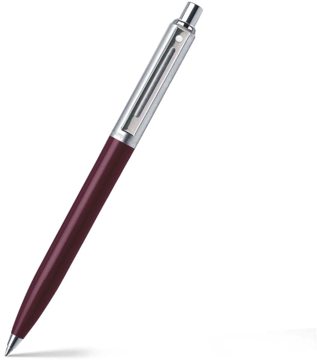 Stylo à bille Sheaffer sentinelle 321-bordeaux chrome brossé chromé-sf-e23217251