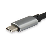 Equip 133464 Adaptateur USB Type C vers 2x HDMI femelle, 2160p à 30 Hz, USB3.1 Gen1, gris