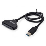 Equip 133471 adaptateur usb3.0 vers sata, mâle mâle, 0,5 m, noir