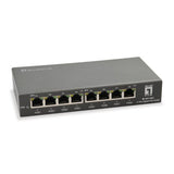 Levelone gep-0823 commutateur poe gigabit 8 ports, 802.3at af poe, 120 w