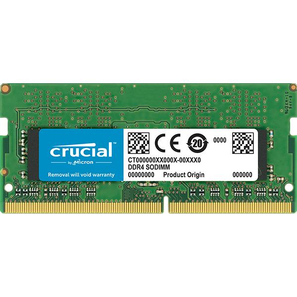 Crucial crucial CT8G4SFS824A SO-DIMM crucial, 8 Go, DDR4, 2400 MHz, CL17, à un seul classé, désintéressé, 1,2 V