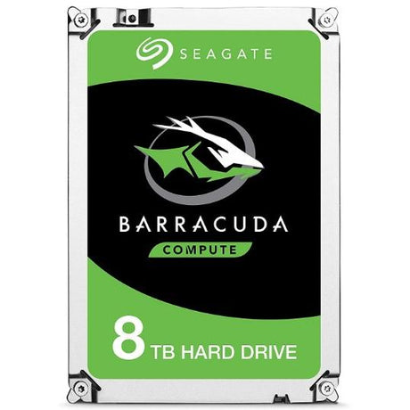 Disque dur Seagate ST8000DM004 Barracuda, 8 To, 3,5, SATA3 6 Gbit/s, 5 400 tr/min, 256 Mo, 220 MIBS