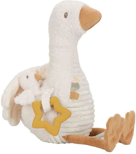 Little Dutch – peluche d'activité naturelle pour nouveau-né, petite oie