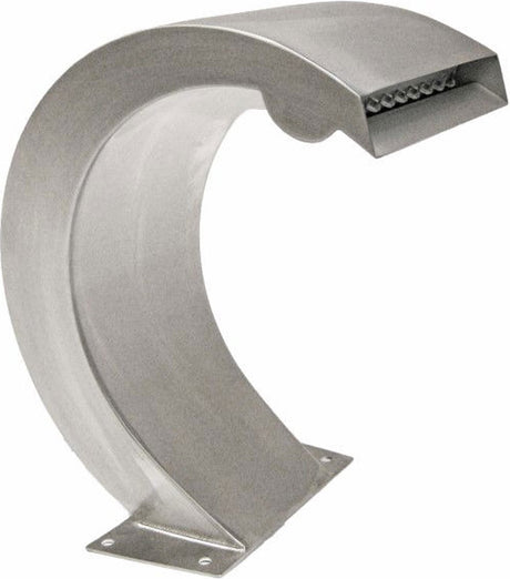 Ubbink en acier inoxydable Mamba cascade S-LED