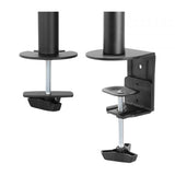 Neomounts fpma-d510black boulon de serrage pour support de bureau pour écran plat, 1x 8kg, 10 - 32 , 100x100 mm,