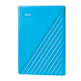 Western digital western digital wdbpkj0040bbl-wesn my passport external hdd, 4tb, usb 3.2 gen 1, blue