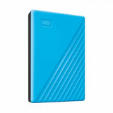 Western digital western digital wdbpkj0040bbl-wesn my passport external hdd, 4tb, usb 3.2 gen 1, blue