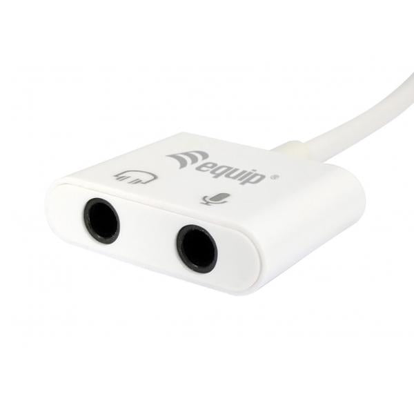 Équiper un adaptateur USB vers audio 133460, USB Type-C -> Prise 3,5 mm