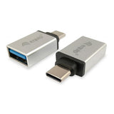 Equip 133473 Adaptateur USB, USB type C -> USB type A, mâle femelle, argent