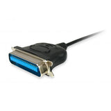 Equip 133383 câble adaptateur USB vers parallèle, USB 2.0 -> ieee1284, mâle mâle, noir