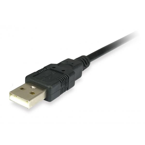 Equip 133383 câble adaptateur USB vers parallèle, USB 2.0 -> ieee1284, mâle mâle, noir