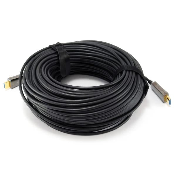 Equip 119431 câble optique actif hdmi 2.0, hdmi type a -> hdmi type a 3d, 18 gbit s, 50m, noir