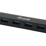 Équipement 128954 HUB USB à 4 ports, USB 3.2 Gen 1 Type-C-> USB 3,2 Gen 1 Type-A, 5000 Mbit S, noir