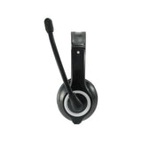 Equip 245301 casque de jeu, USB, arceau, binaural, numérique, noir