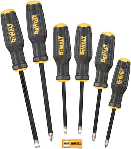 Dewalt dwht62056-0 - jeu de tournevis - ajustement complet - magnétique - acier s2