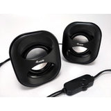 Equip 245330 mini haut-parleur USB, 2.0 canaux, filaire, 3 W, 90 - 20 Hz, 40 o, noir