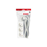 Equip equip 245550 strip, 3 outlet(s) indoor, type f, type f, 1.5 mm², 1.5 m, white