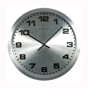 Horloge Nexttime 2906zw mercure, ø25 cm, murale, argent