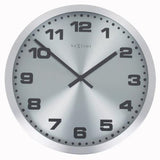 Horloge Nexttime 2906zw mercure, ø25 cm, murale, argent