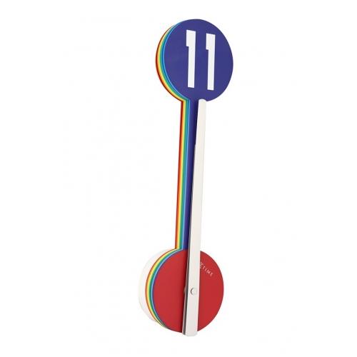 Horloge Nexttime 2995di guide des couleurs, ø 60 cm, murale, multicolore