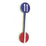 Horloge Nexttime 2995di guide des couleurs, ø 60 cm, murale, multicolore