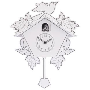 Horloge Nexttime 2999 cuck a do it yourself, 40 x 55 cm, murale, blanc