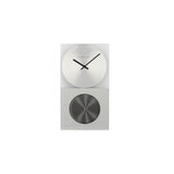 Horloge Nexttime 3028 op, 16x30,2 cm, murale, verre, argent