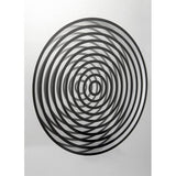 Horloge Nexttime 3028 op, 16x30,2 cm, murale, verre, argent