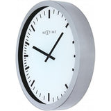 Horloge Nexttime 3031 magic - bande, 25x35,2 cm, murale, blanc