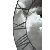 Horloge Nexttime 3037 nuages, ø39 cm, murale, noir