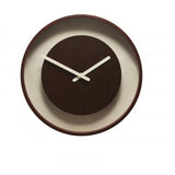 Horloge Nexttime 3046br boucle en bois, ø30 cm, murale, bois foncé