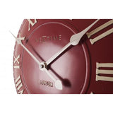 Horloge Nexttime 3083ro london roman, ø34,5 cm, murale, rouge blanc
