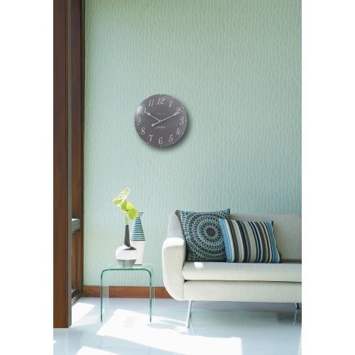Horloge Nexttime 3084gs london arabe, ø34,5cm, murale, gris blanc
