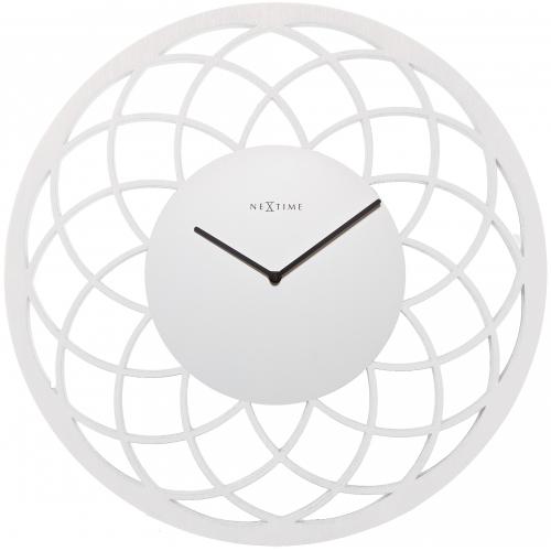 Horloge Nexttime 3115wi grand attrape-rêves, ø60 cm, murale, blanc