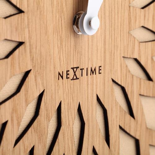 Horloge Nexttime 3149be soleil grand, ø50 cm, murale, beige