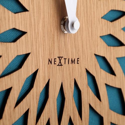 Horloge Nexttime 3149tq soleil grand, ø50 cm, murale, turquoise