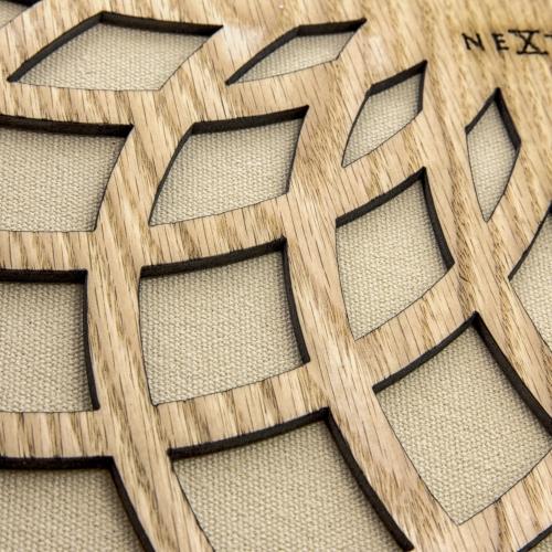 Horloge Nexttime 3150be soleil petite, ø35 cm, murale, beige
