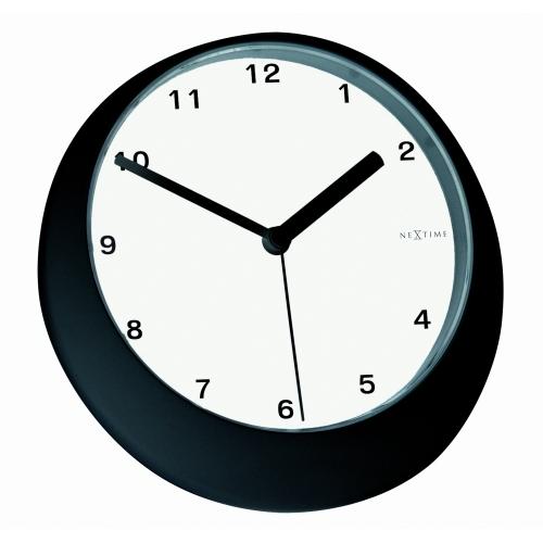 Horloge Nexttime 5174zw balance, ø18,5 cm, murale, noir