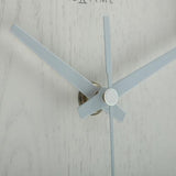 Nexttime horloge 5192wi bois bois petit 22x20 cm, mur, blanc